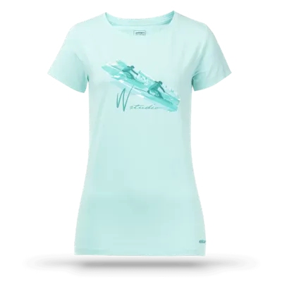 Ženska majica ELAN SKIER BLUE